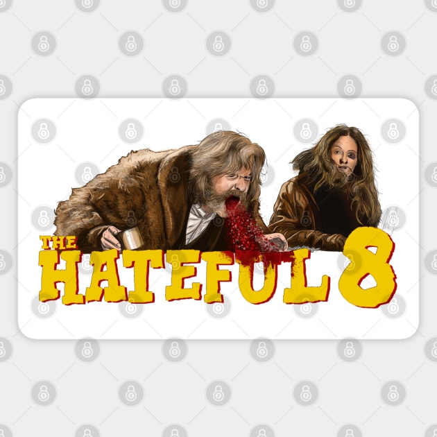 Hateful Eight: Spoiled Coffee Magnet by 51Deesigns